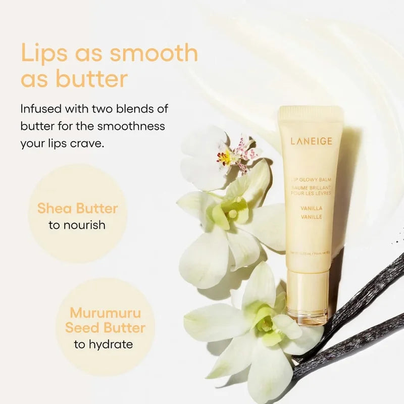Laneige Lip Glowy Balm - Vanilla