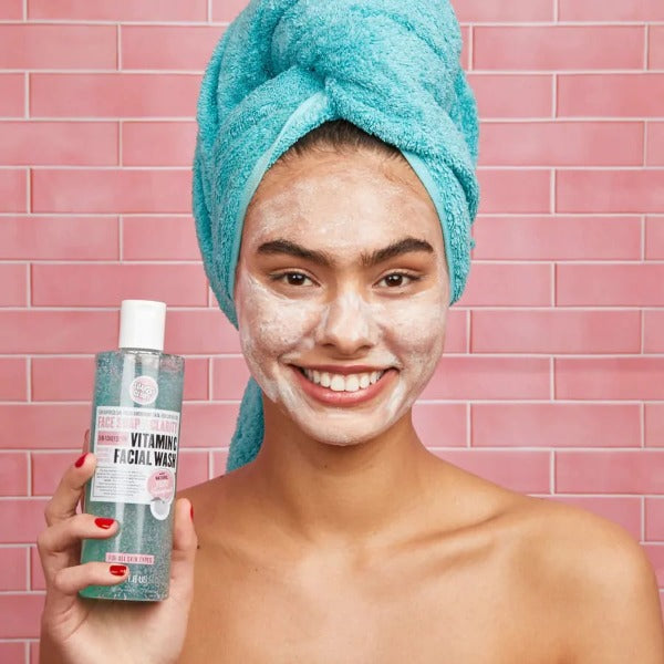 Soap and Glory Vitamin C Face Soap & Clarity Facial Wash (350ml)