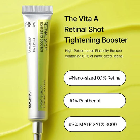 celimax The Vita-A Retinal Shot Tightening Booster 15ml - GlossyGlams