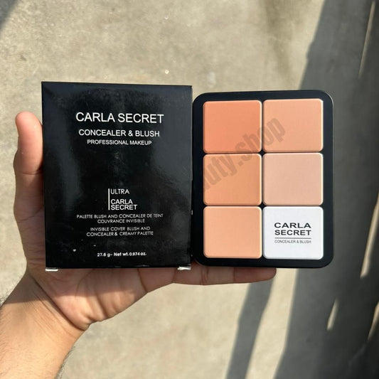 Carla Secret - Cream Blush And Concealer Palette