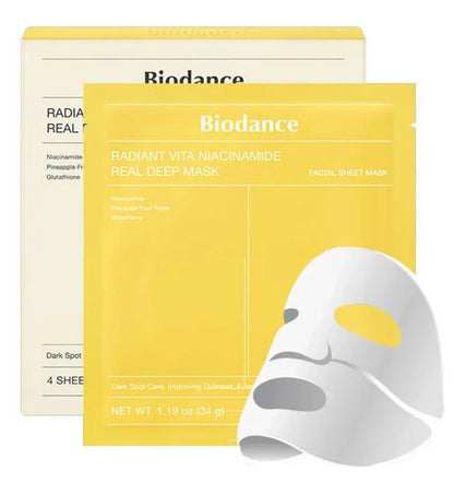 Biodance Collagen Radiant Vita Niacinamide Real Deep Mask