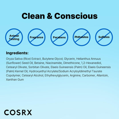 COSRX Ultimate Nourishing Rice Overnight Spa Mask 60ml - GlossyGlams