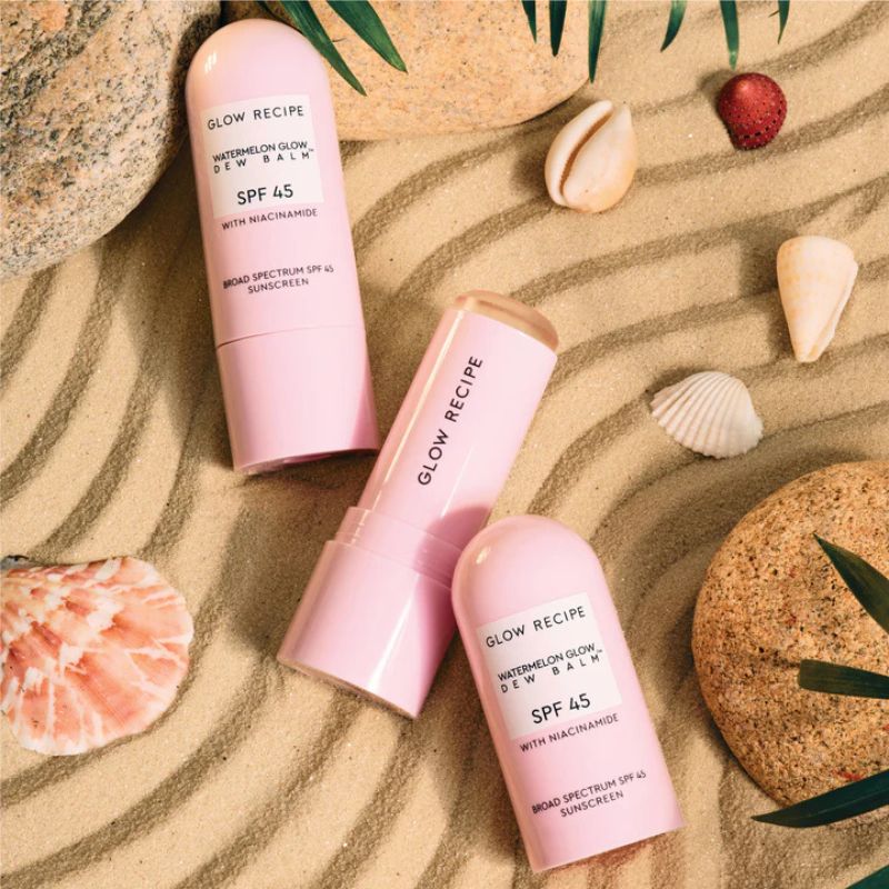 Glow Recipe Watermelon Glow Niacinamide Dew Balm SPF 45 - GlossyGlams