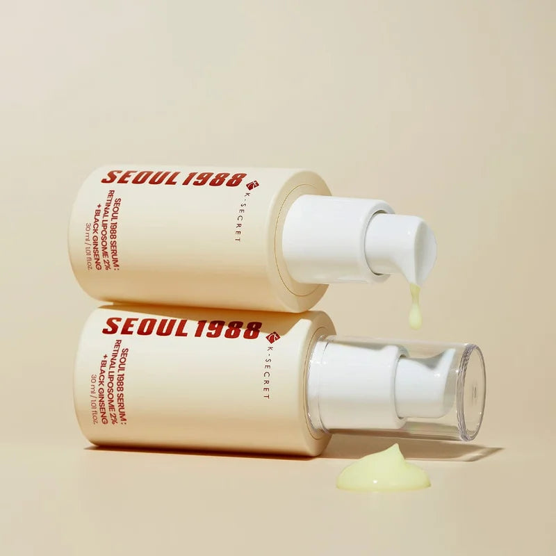 K-SECRET - SEOUL 1988 Retinal Liposome 2% + Black Ginseng Serum