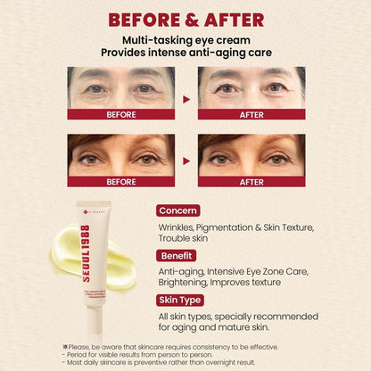 K-SECRET - SEOUL 1988 Retinal Liposome 4% + Fermented Bean Eye Cream