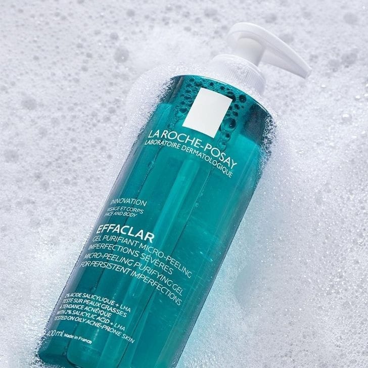 La Roche-Posay EFFACLAR Micro Peeling Purifying Gel cleanser 400ml