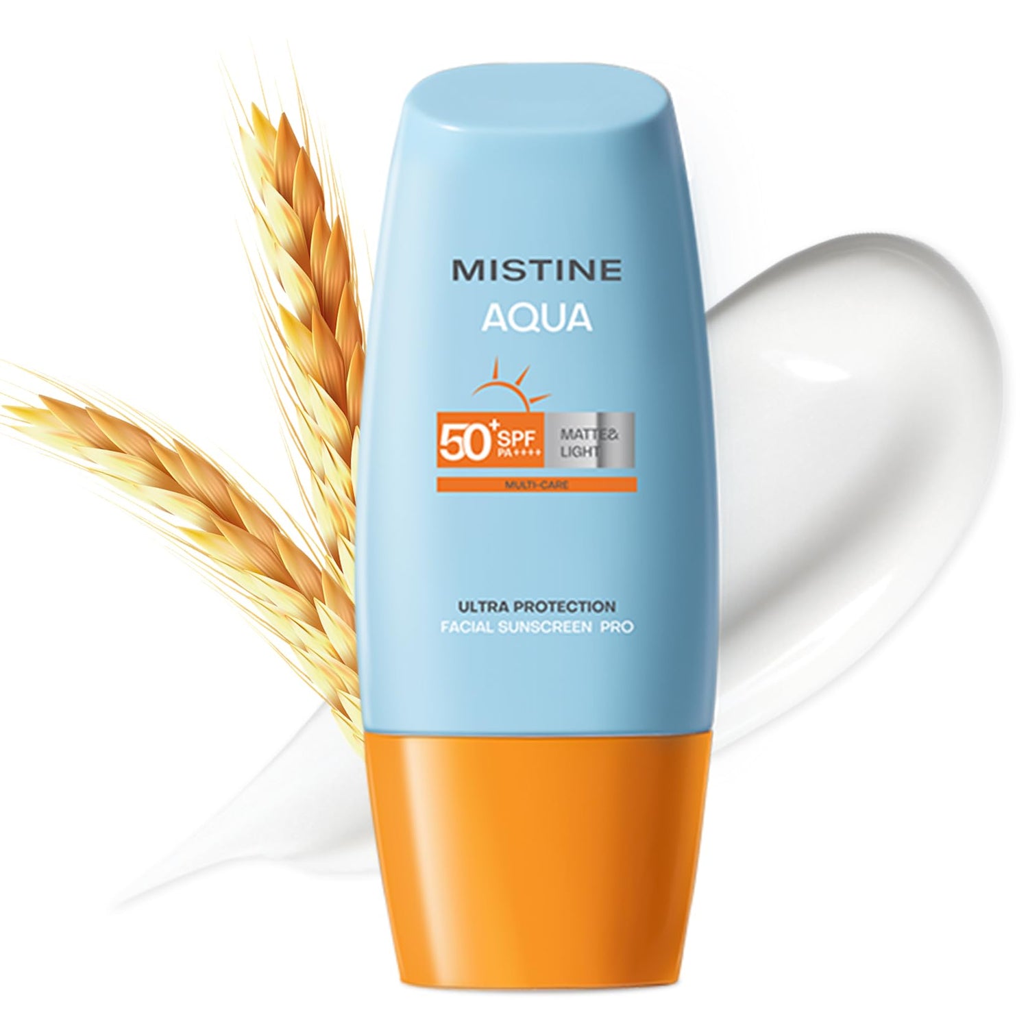 MISTINE - Aqua Base Ultra Protection Matte & Light Facial Sunscreen Pro SPF50 PA ++++