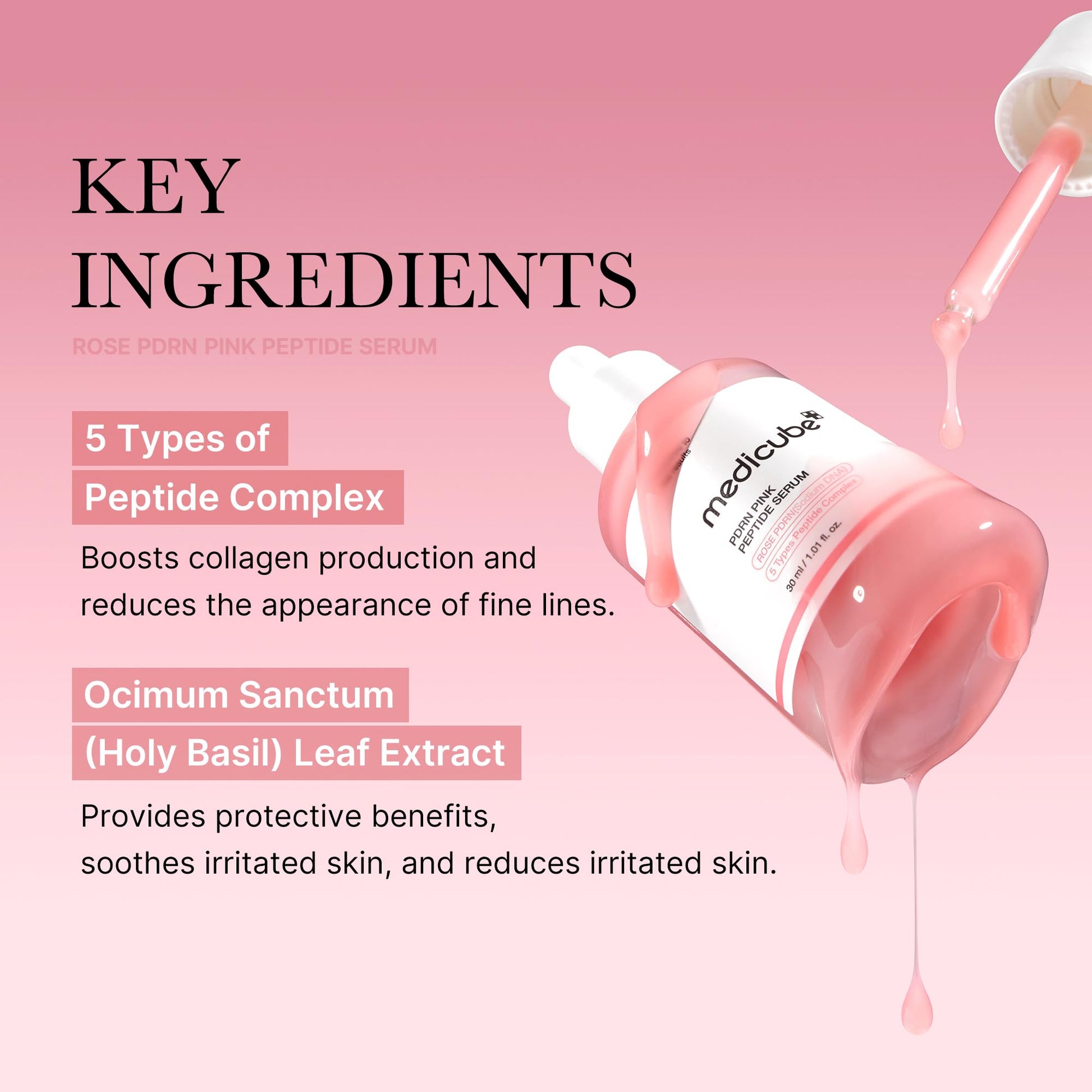 Medicube PDRN Pink Peptide Serum 