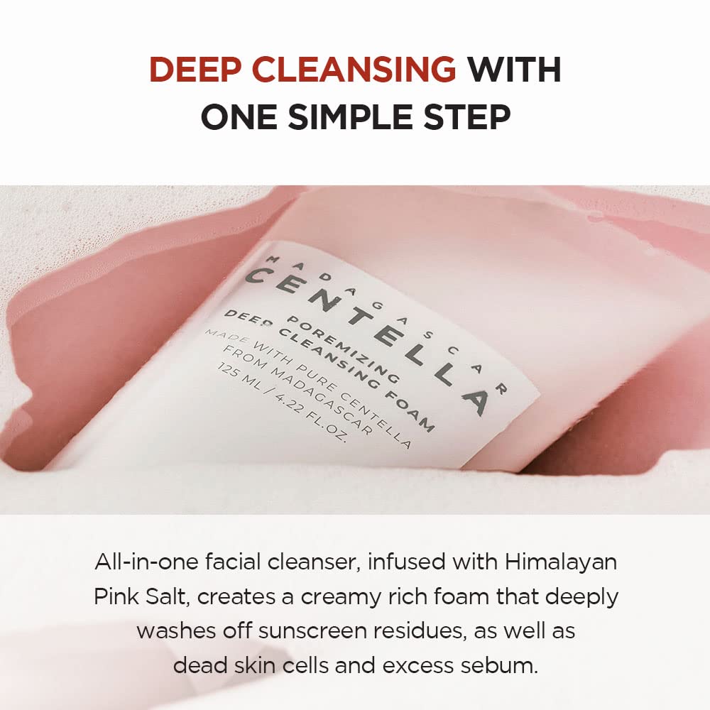 Skin1004 Madagascar - Centella Poremizing Deep Cleansing Foam 125ml