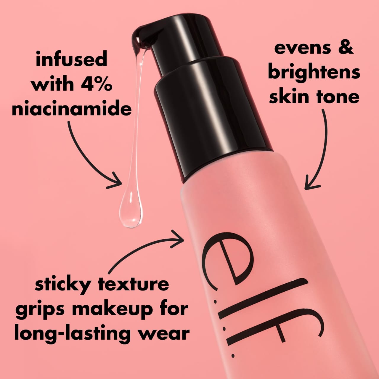 e.l.f Power Grip Primer + 4% Niacinamide 24ml